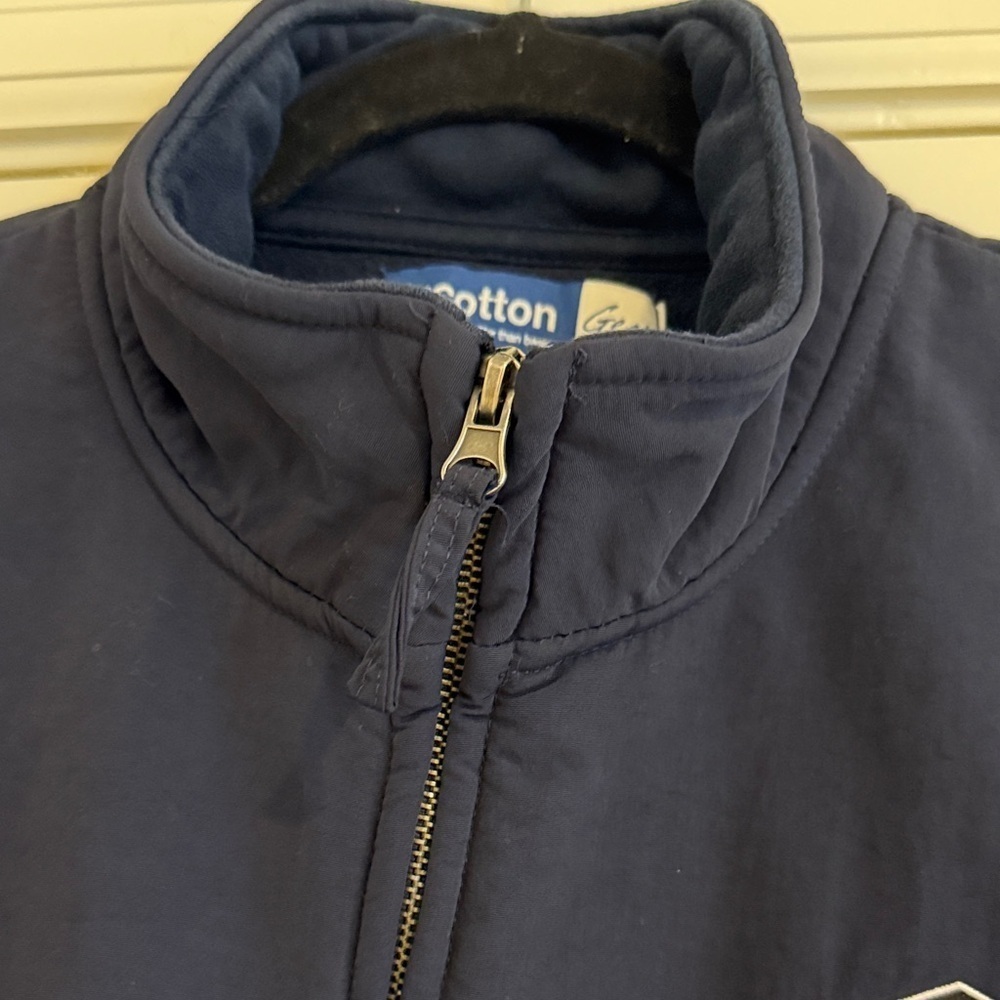 Navy Blue Men's 2020 Final Four Zip Up Sweatshirt Sz XL - Picture 5 of 7